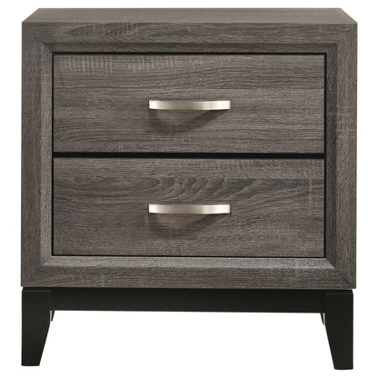 Watson Four-piece Twin Bedroom Set Grey Oak