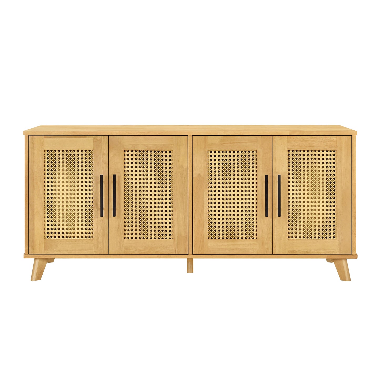 Myra Indoor Premium Rubber Wood Cat Cabinet with Plush Cushion