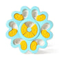 Dog Puzzle Slow Bowl Flower Shape Improve Pet IQ Interactive Feeder Non-Slip Anti-choking Dogs Training Games Dog Accessories