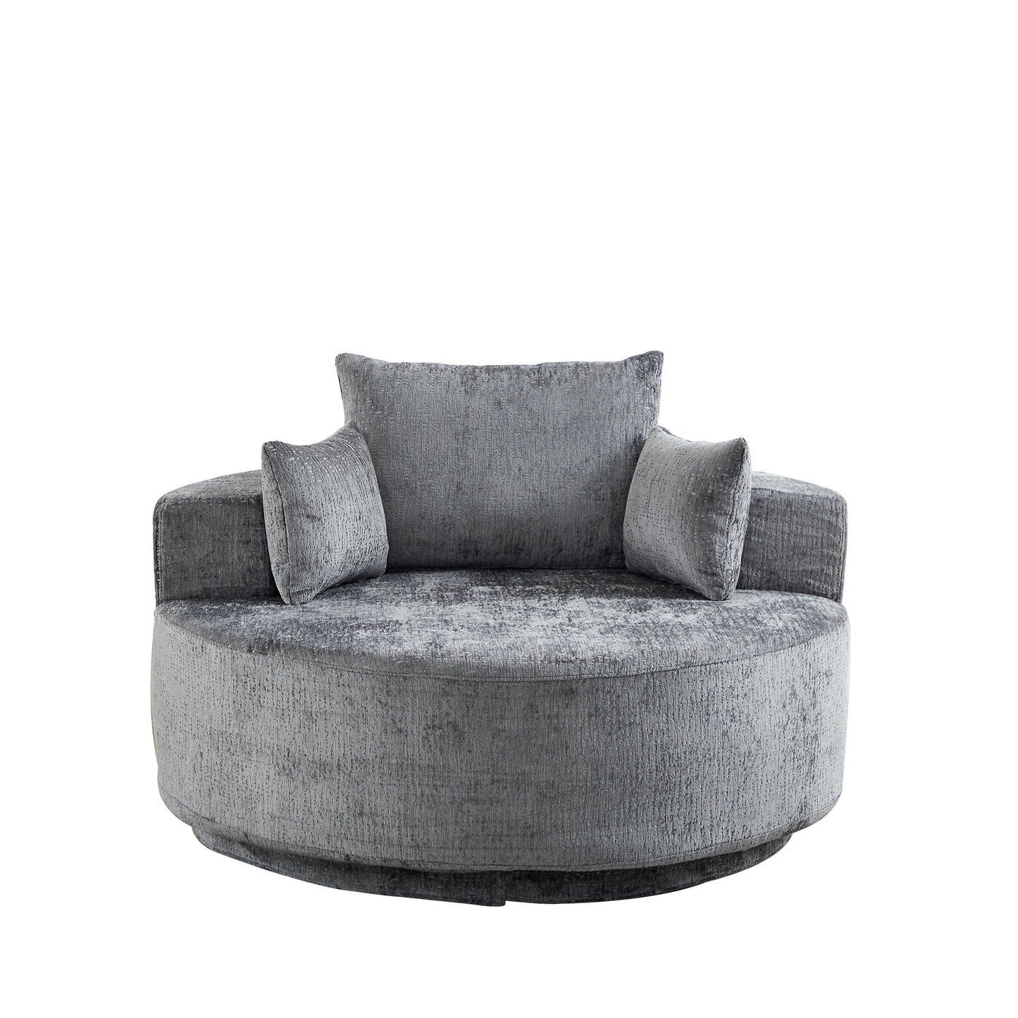 Swivel Chair With Rotating Base For Living Room