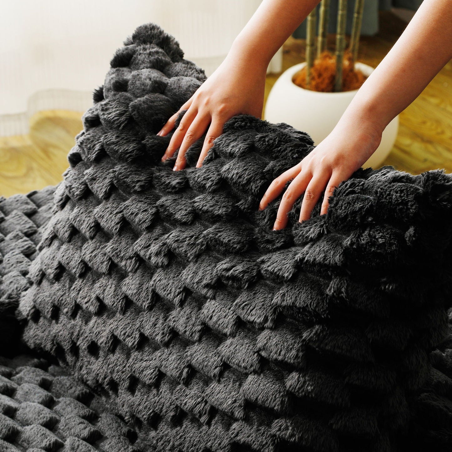 Double Chaise Lounge With Full Compressed Sponge