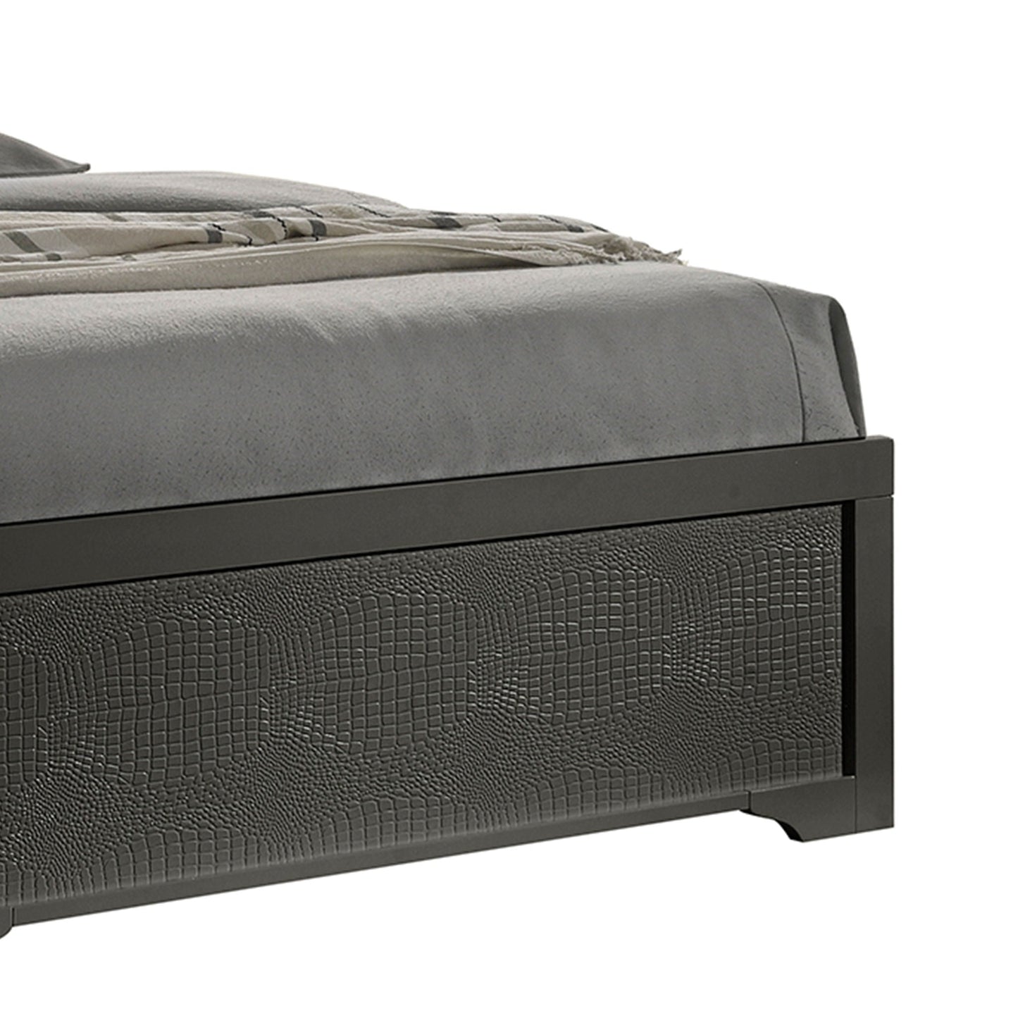 Blaze - Modern Bed With LED Headboard