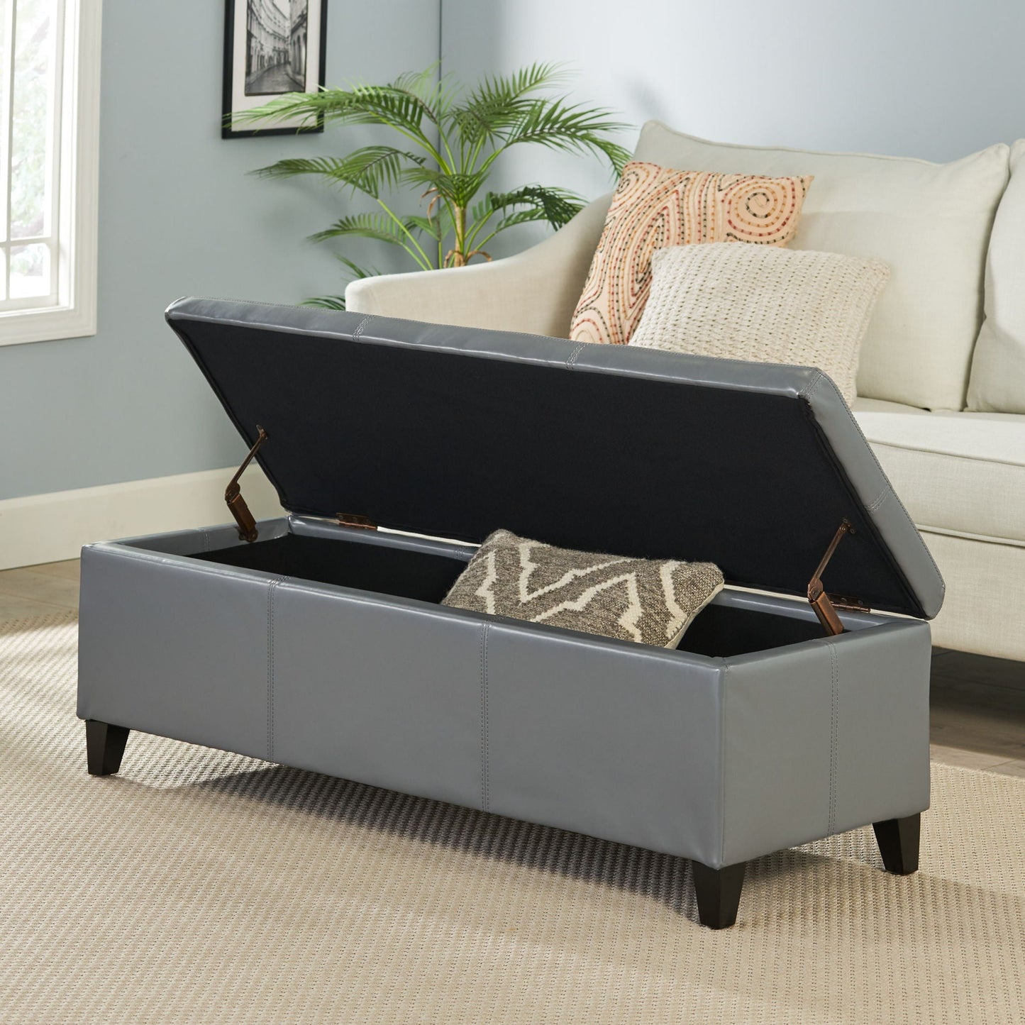 Glouster Contemporary Storage Ottoman