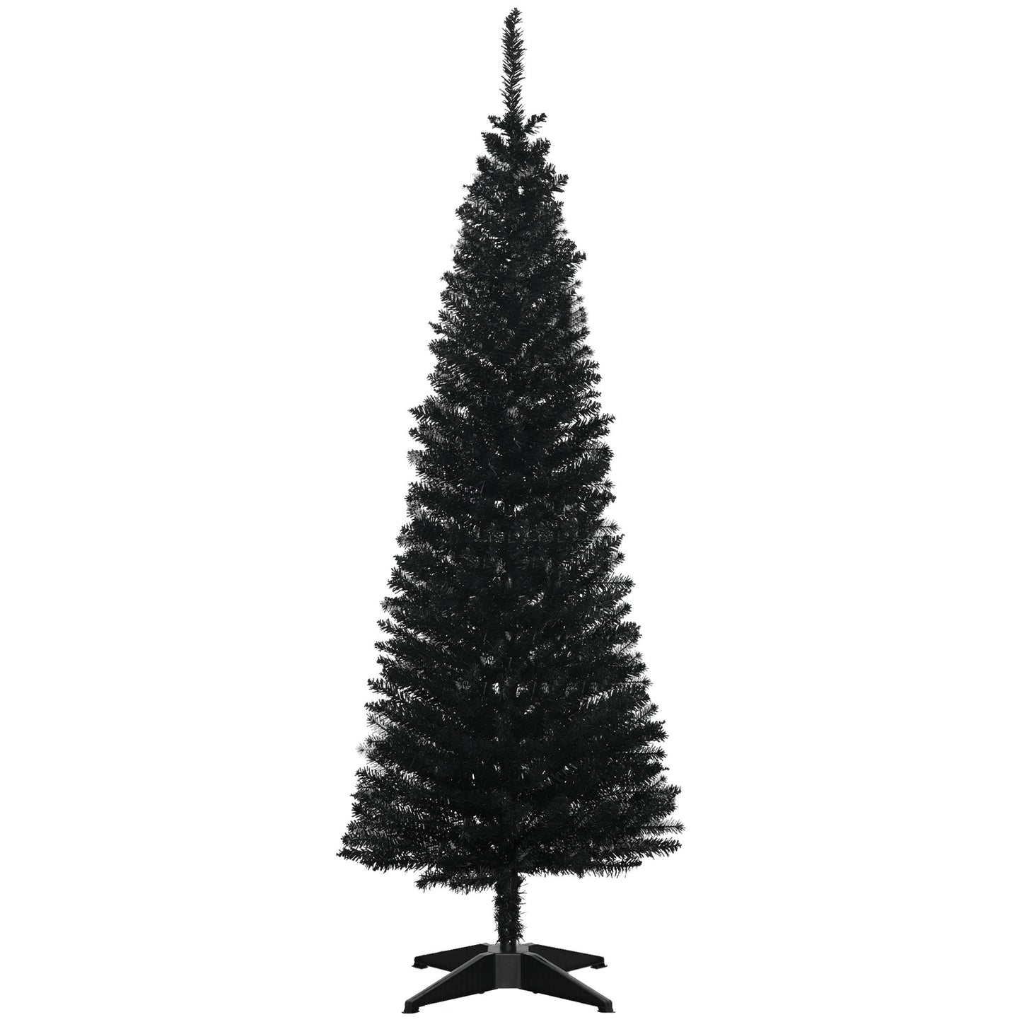HOMCOM 5' Artificial Pencil Christmas Tree