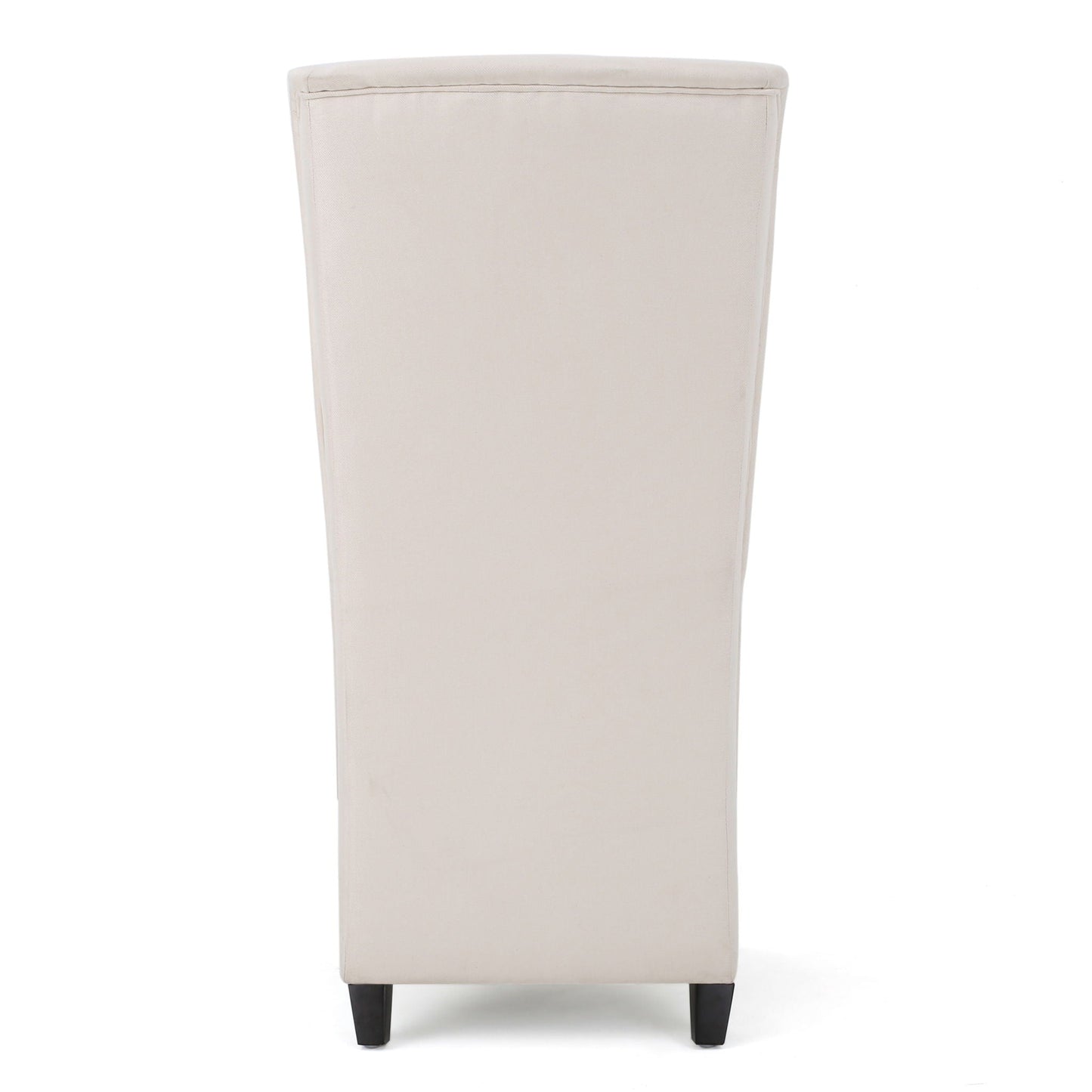 Alight Upholstered Dining Chair With High Back And Birch Wood Legs