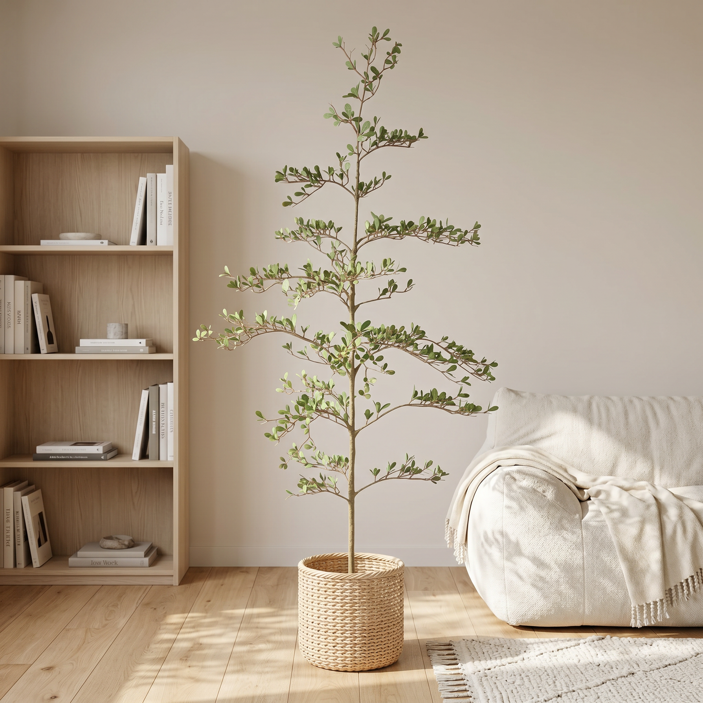 6ft Artificial Olive Tree, Realistic Faux Potted Plant