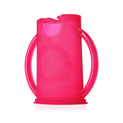 Flipping Holder DELUXE w/ LID (Pink)