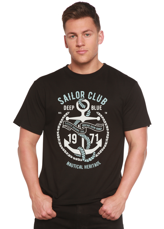 Sailor Club Spun Bamboo® Men's Bamboo Viscose/Organic Cotton Short Sleeve Graphic T-Shirt