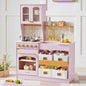 Tiny Land® Wooden Play Kitchen with Storage for Creative Toddlers