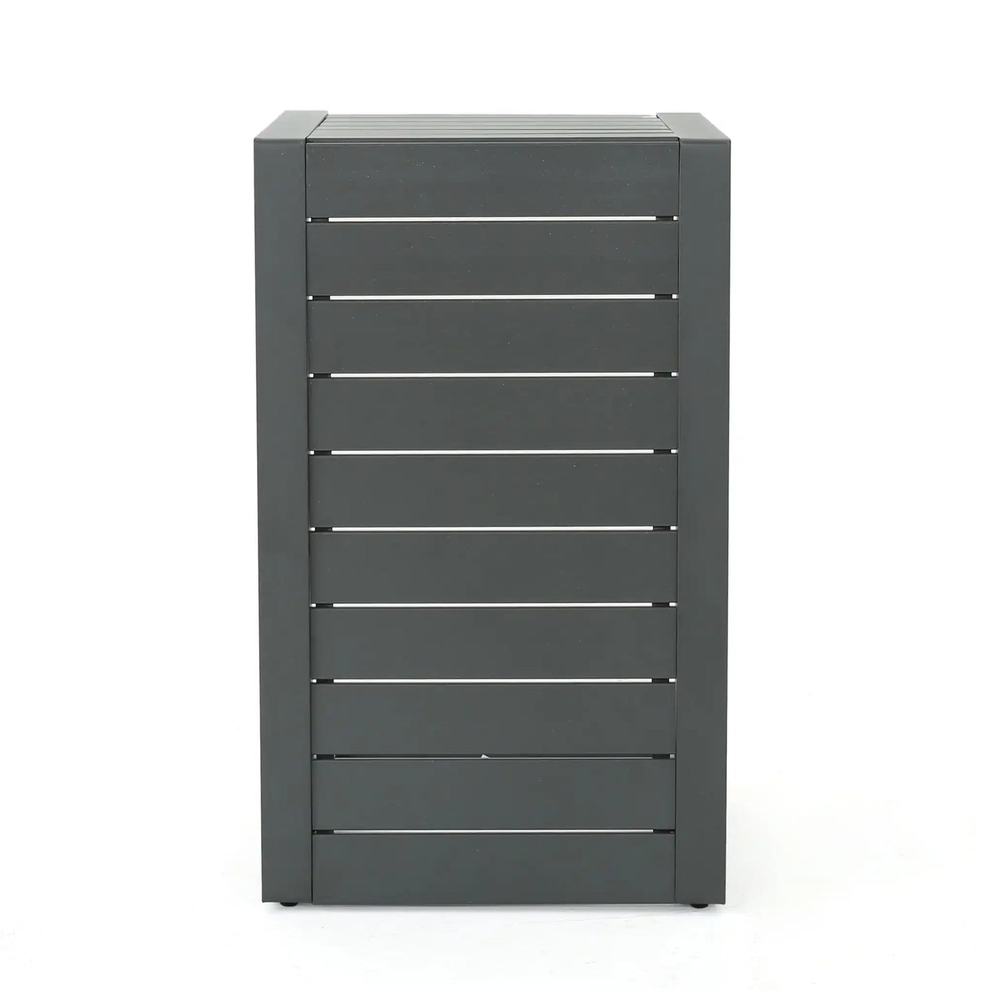 Aluminum Outdoor C-Shaped Side Table for Patio