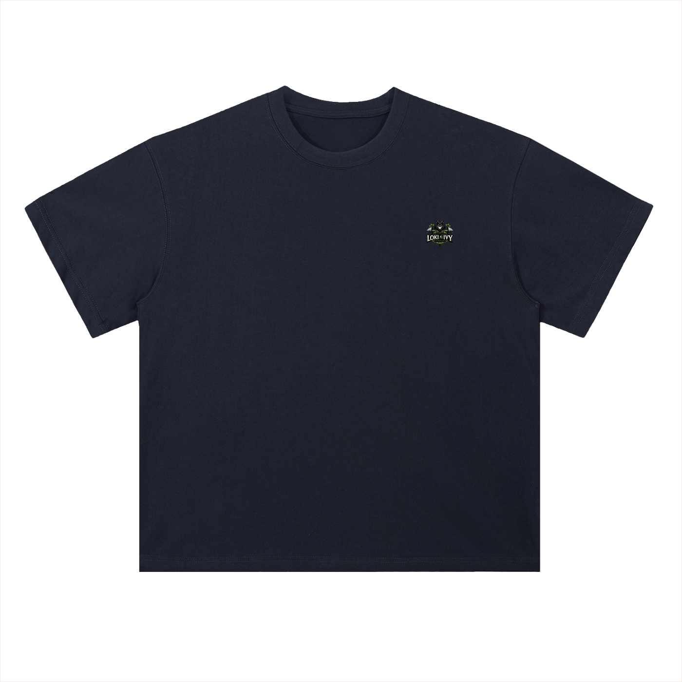 Loki & Ivy Heavyweight Drop Shoulder Cotton T-Shirt