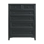 6 Drawer Chest With Knobs And Smooth Slides