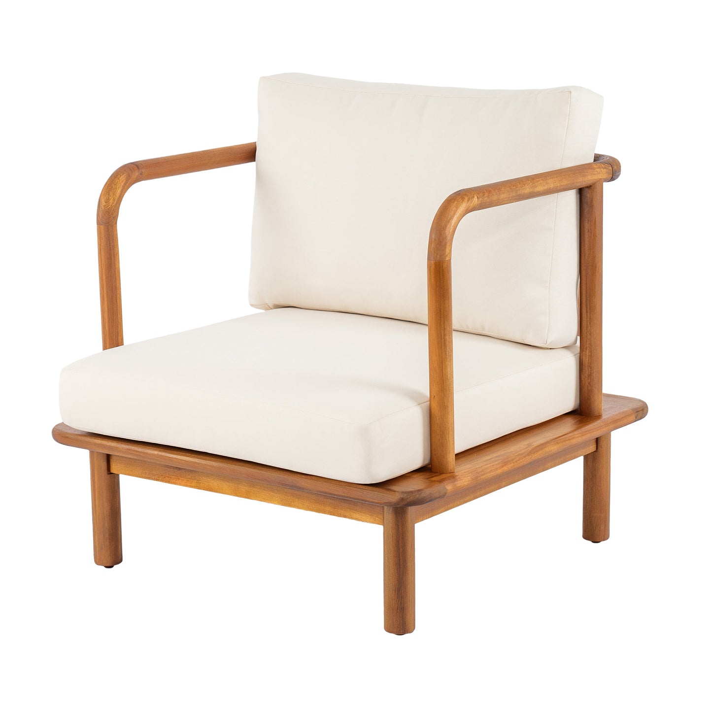Canape Acacia Club Chair with Water-Repellent Cushion