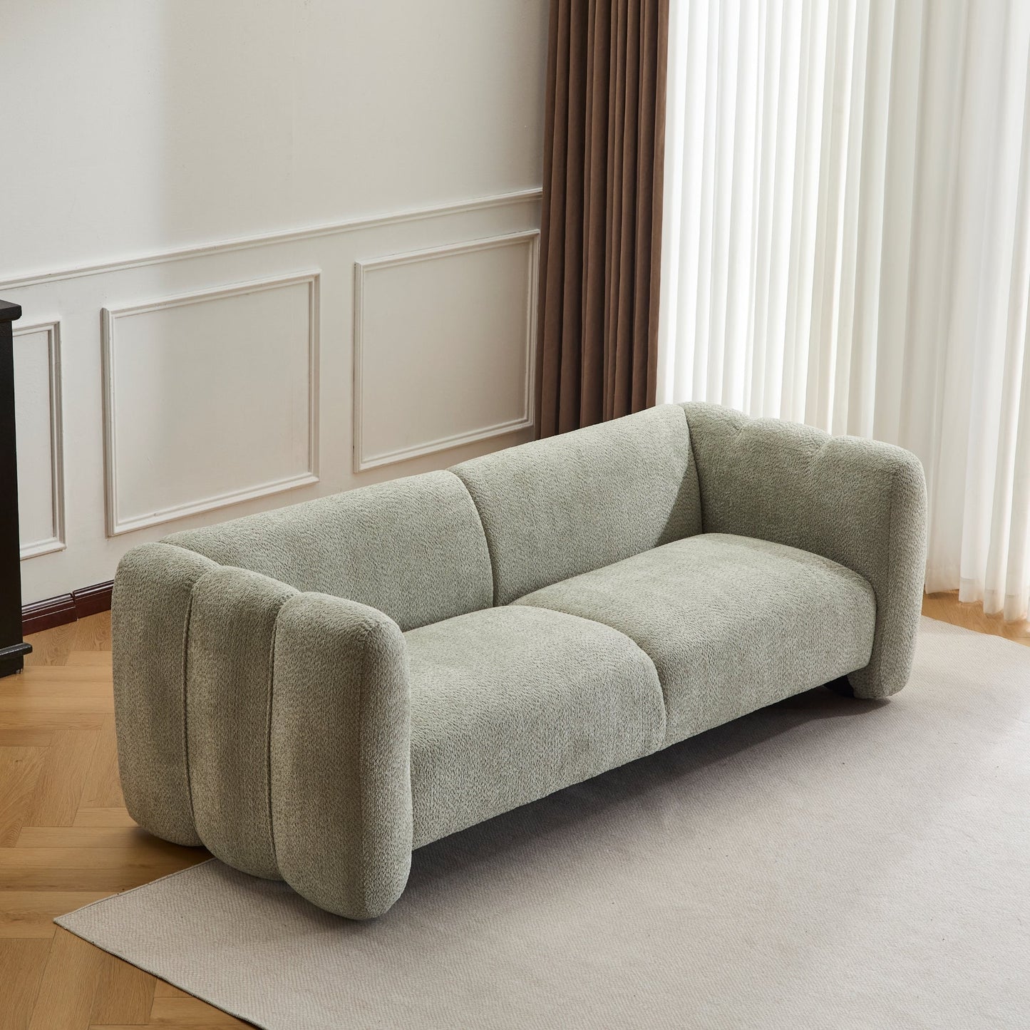 Tonson 83" 3-Seater Sofa with Wave Design