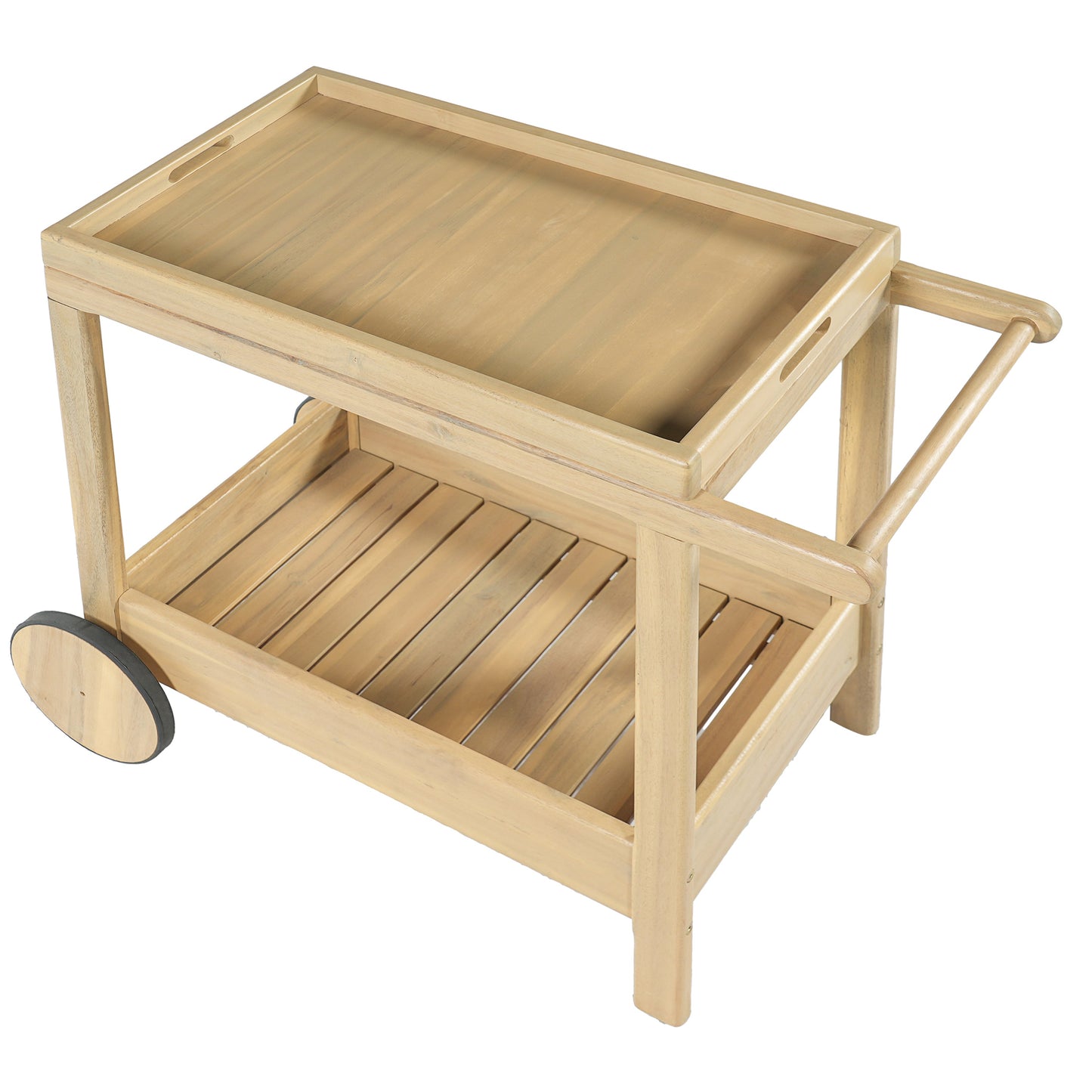 Saratoga Outdoor Rolling Bar Cart