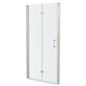 Fold Frameless Shower Door With Tempered Glass