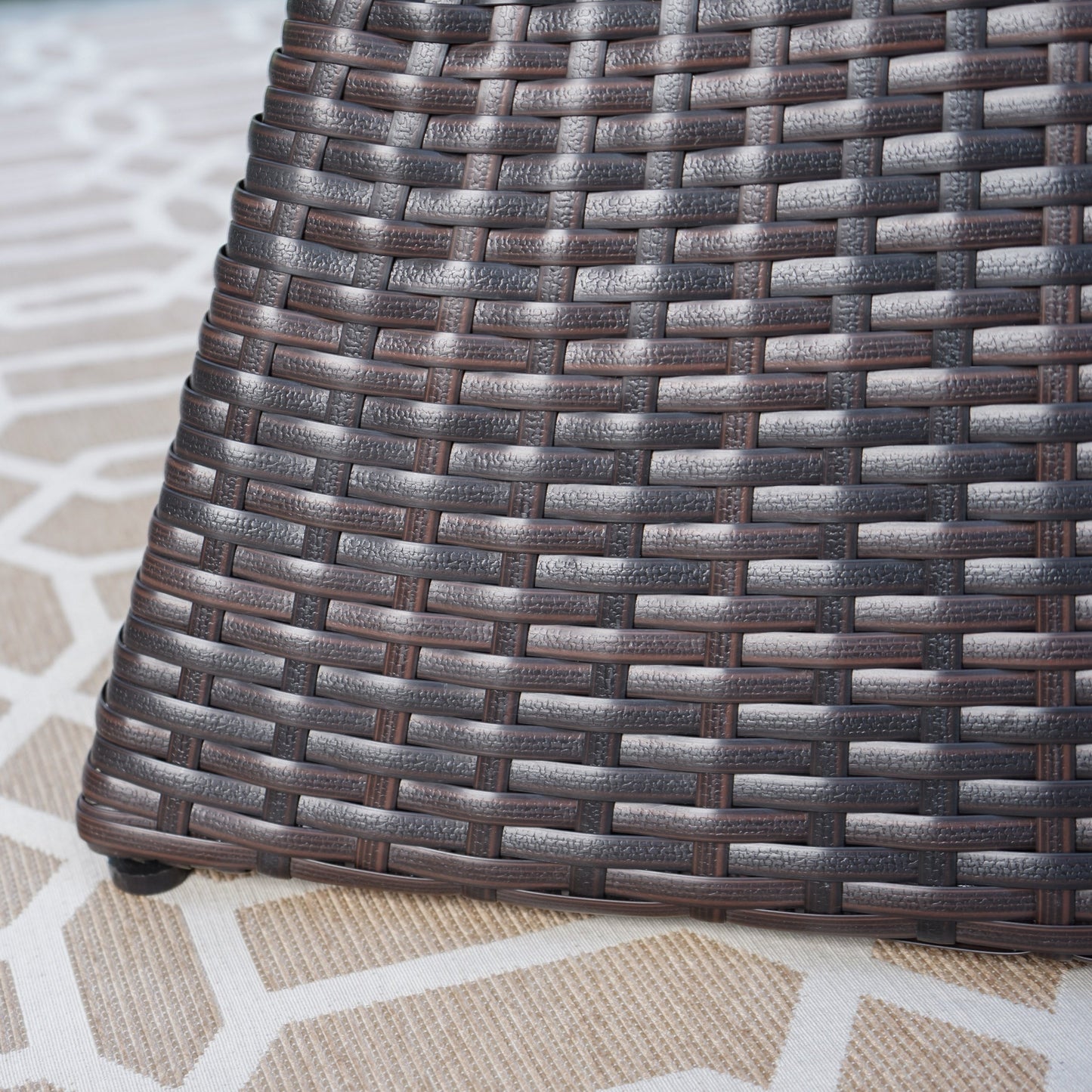 Calhoun 16 Outdoor Wicker End Table