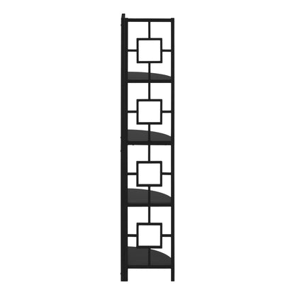 4 Tier Corner Bookshelf - Contemporary & Modern