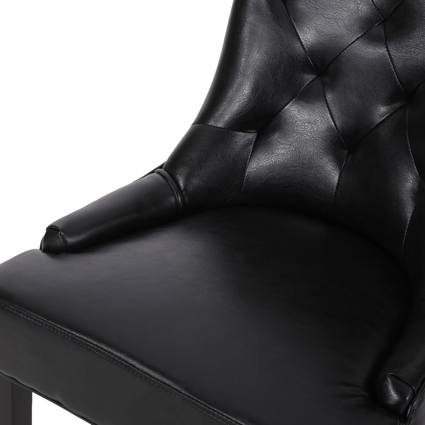 Cheney Contemporary Dining Chair Tufted Upholstery (Set of 2)