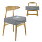 4Pack Waterproof Dining Chair Slipcovers Stretch Chair Seat Slipcovers Removable Washable Jacquard Seat Covers for Dining Room