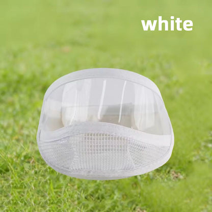 Cat Anti Bite Muzzle Transparent Breathable Mesh Muzzle For Grooming Nail Trimming Bathing Vet Visits