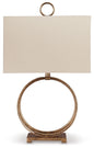 Mahala - Metal Table Lamp  - Antique Gold Finish