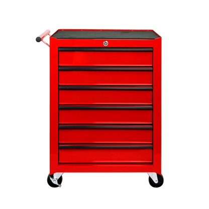 Rolling Metal Tool Chest with 6 Drawers, 20" Steel Storage Cabinet