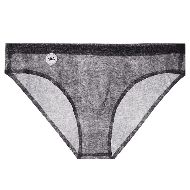 Tie-dye Print 10A Antibacterial Camellia Mens Seamless Briefs