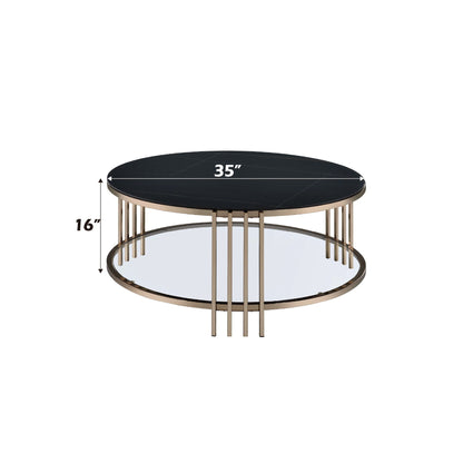 Abisha - Sintered Stone Top Round Tables