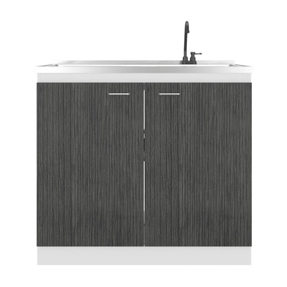 Salento Freestanding Sink, Double Door Cabinet