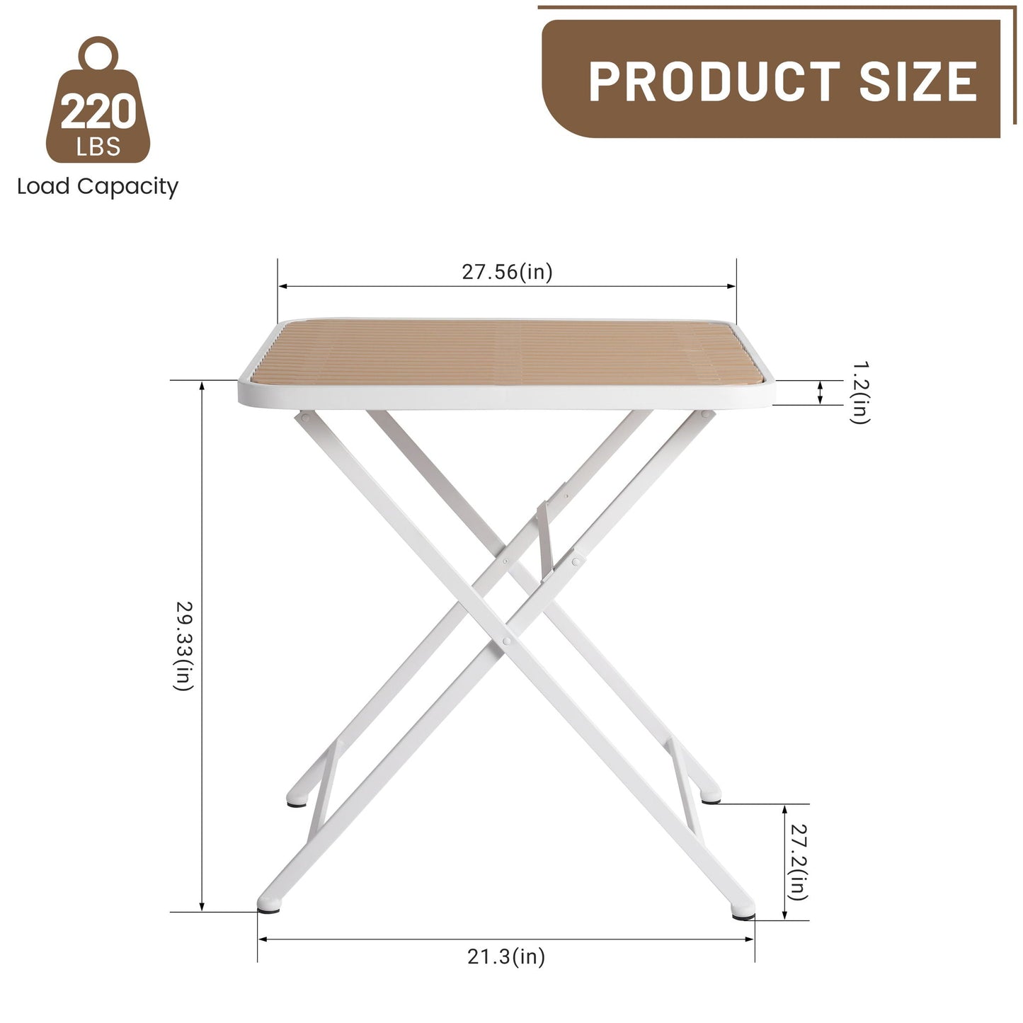 4 Piece Set Of Modern Color Block Designed Single Chairs With Folding Square Table
