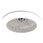 Bladeless Ceiling Fan With Light And Remote Control - White