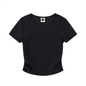 Loki & Ivy Ruched Bodycon Crop Top