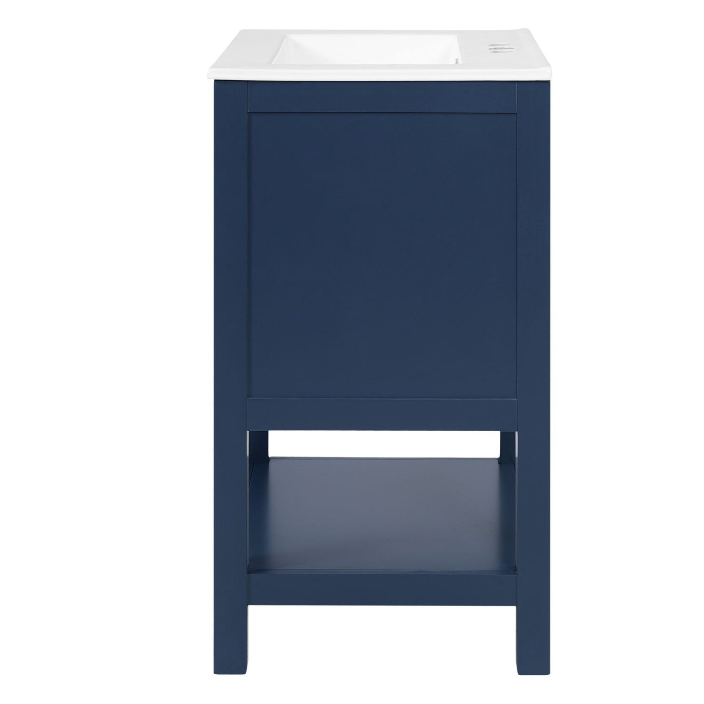 Modern Bathroom Vanity With Elegant Twill Design