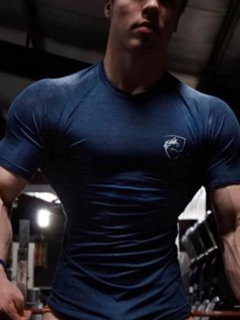 Men's Plus Size Round Neck Short Sleeve T-Shirt