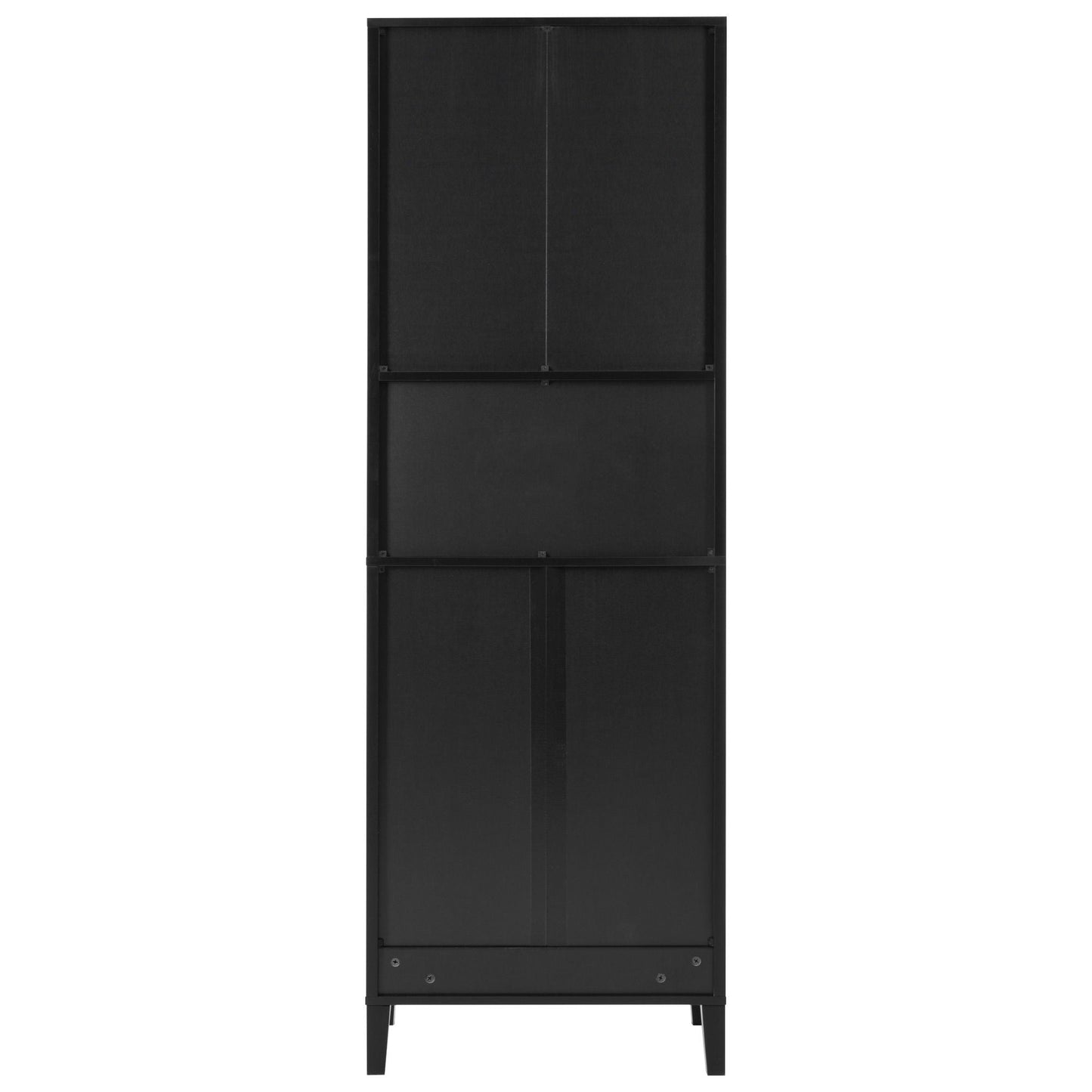 Freestanding Tall Bathroom Cabinet With Soft Close Doors And Adjustable Shelves