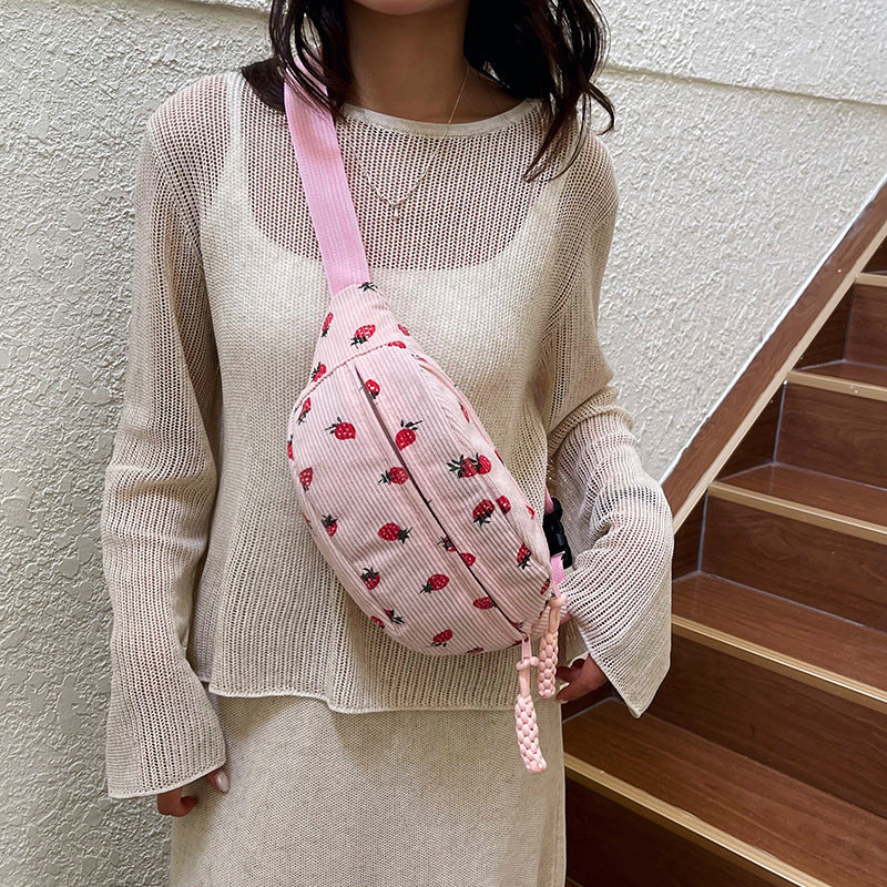 Multi-pocket Versatile Waist Bag Multi-functional