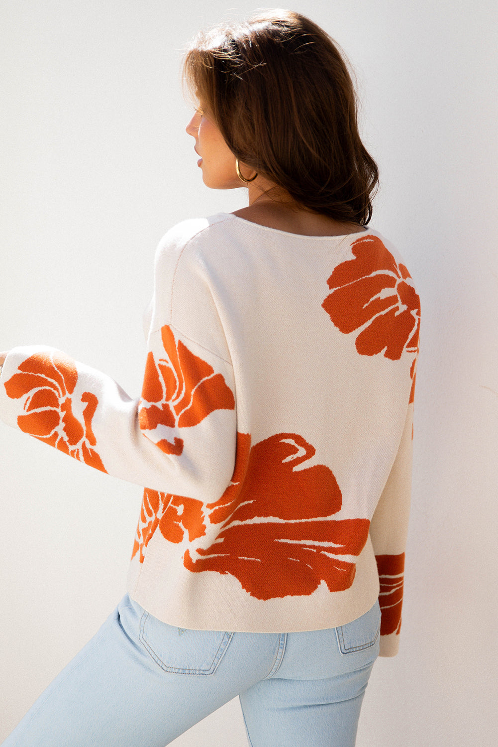 Beth Wide Sleeve Baggy Sweater