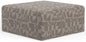 Zeke - Cocktail Ottoman - Cloud