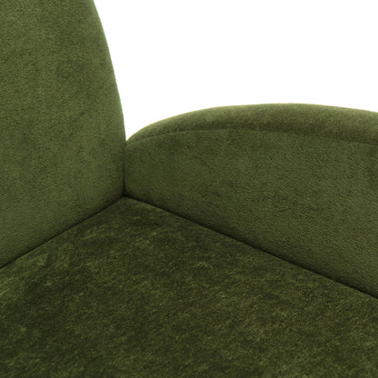 Velvet Fabric Decorative Lounge Chair