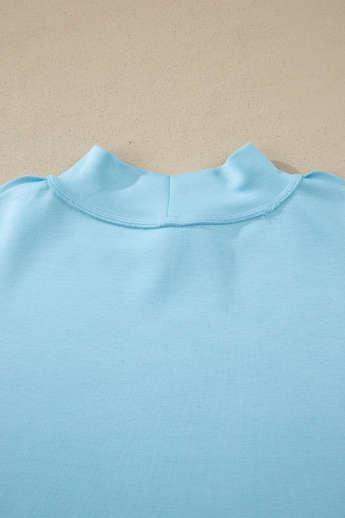 Sasha Seam Mock Oversize Tee Set