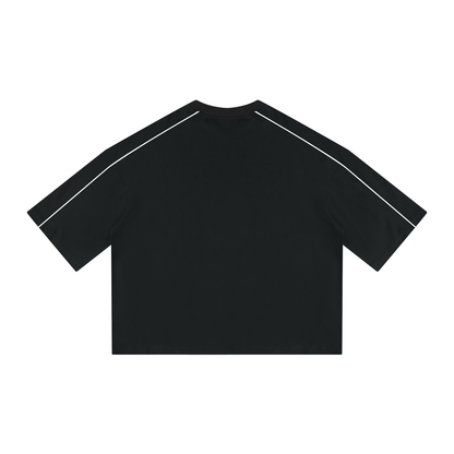 Loki & Ivy Unisex Heavyweight Boxy Piping T-Shirt