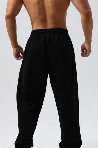 Men's Plus Size Distressed Drawstring Joggers