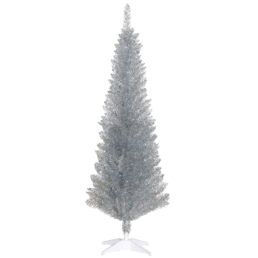 HOMCOM 5' Artificial Pencil Christmas Tree