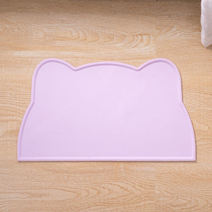 Silicone Mat In A Cat Head Shapeeasy To Clean Spill Proof And Waterproof