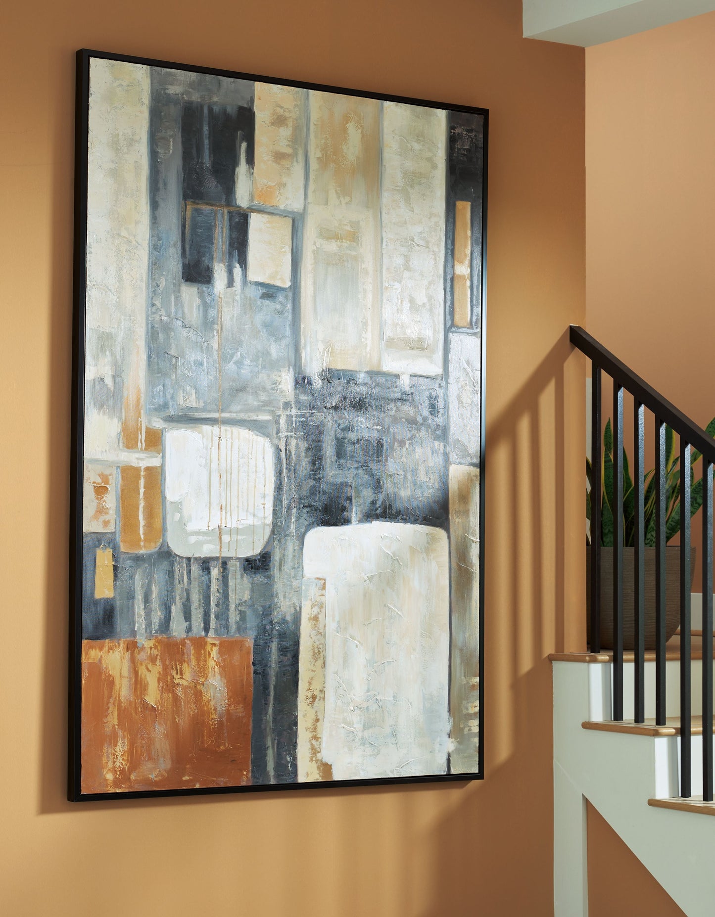 Howford - Wall Art - Brown / Black / Gray