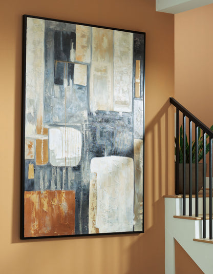 Howford - Wall Art - Brown / Black / Gray