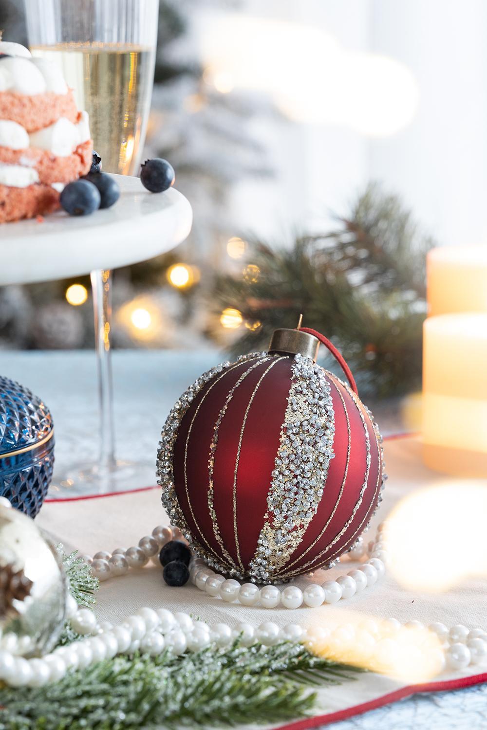 Christmas Ball Ornaments Tree Ornaments For Holiday Party Decorations