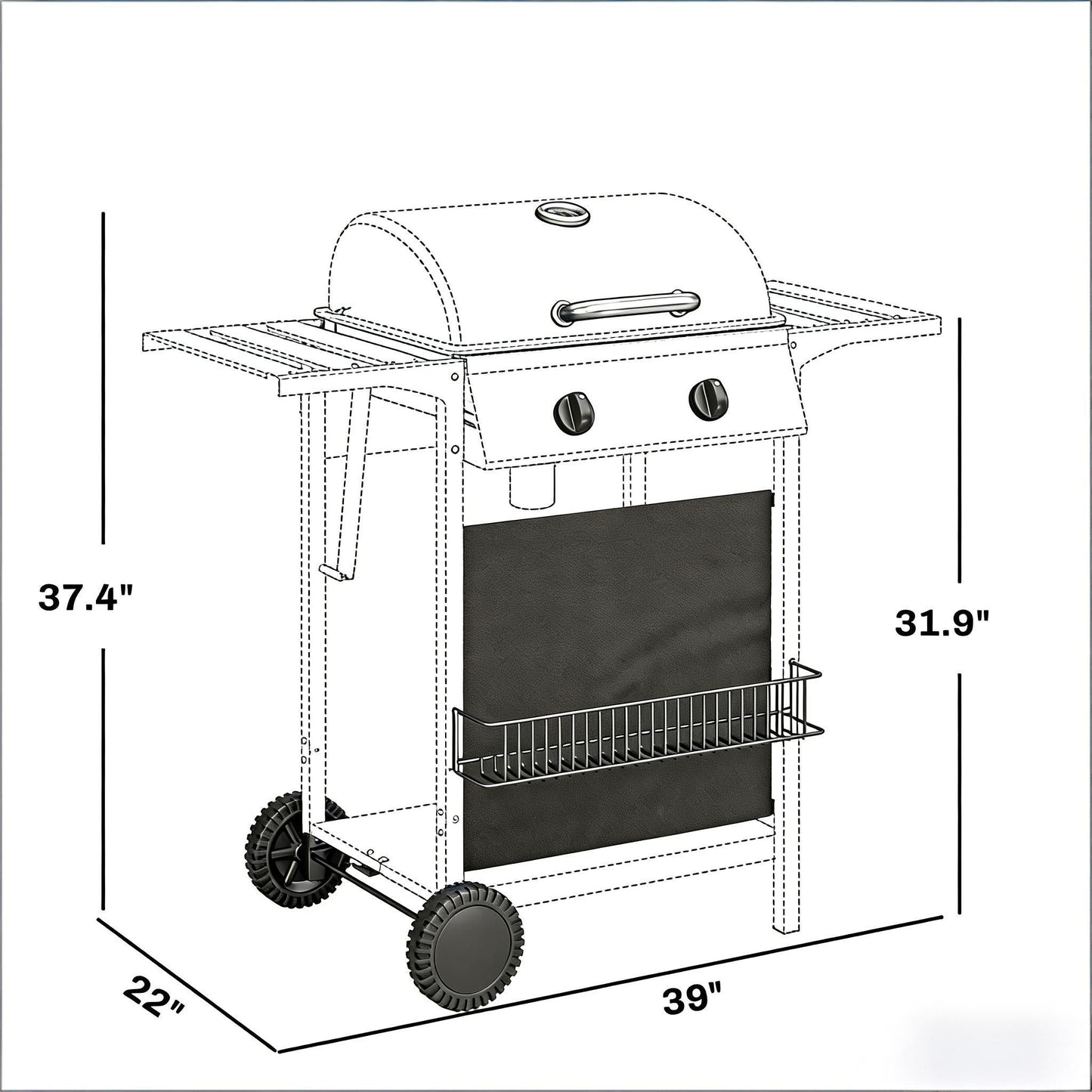 Handy BBQ Grill Gas Grill Outdoor Grill