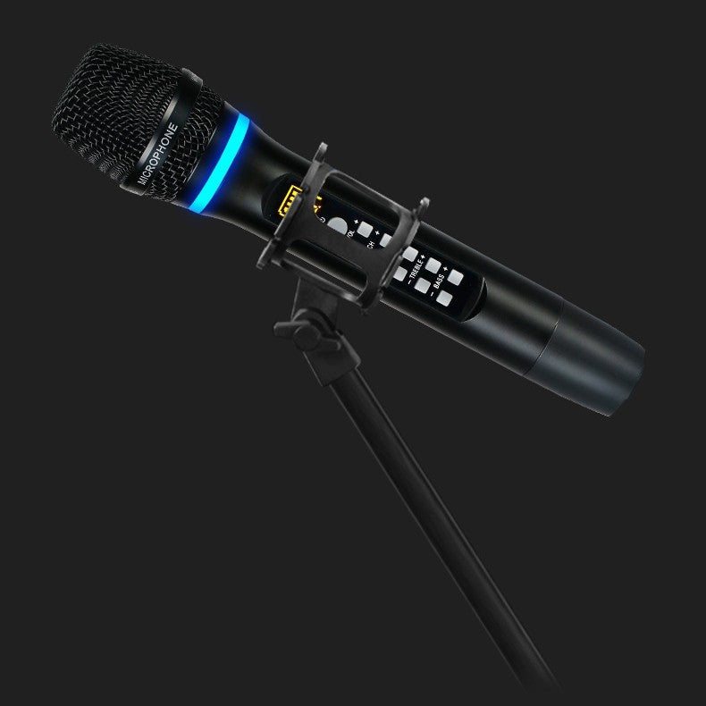 Adjustable Frequency With Reverb High And Low Adjustment Wireless Microphone One Tow Two